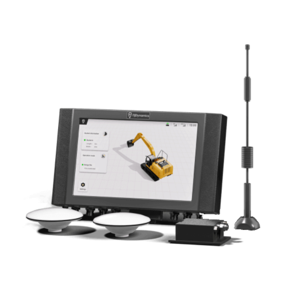 3D Excavator Guidance System FJD G31
